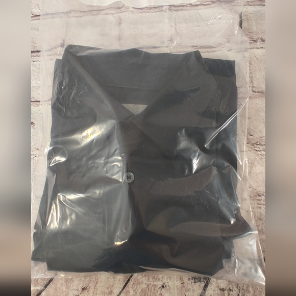 Cos Button Down Mens Black Shirt S - Picture 13 of 16